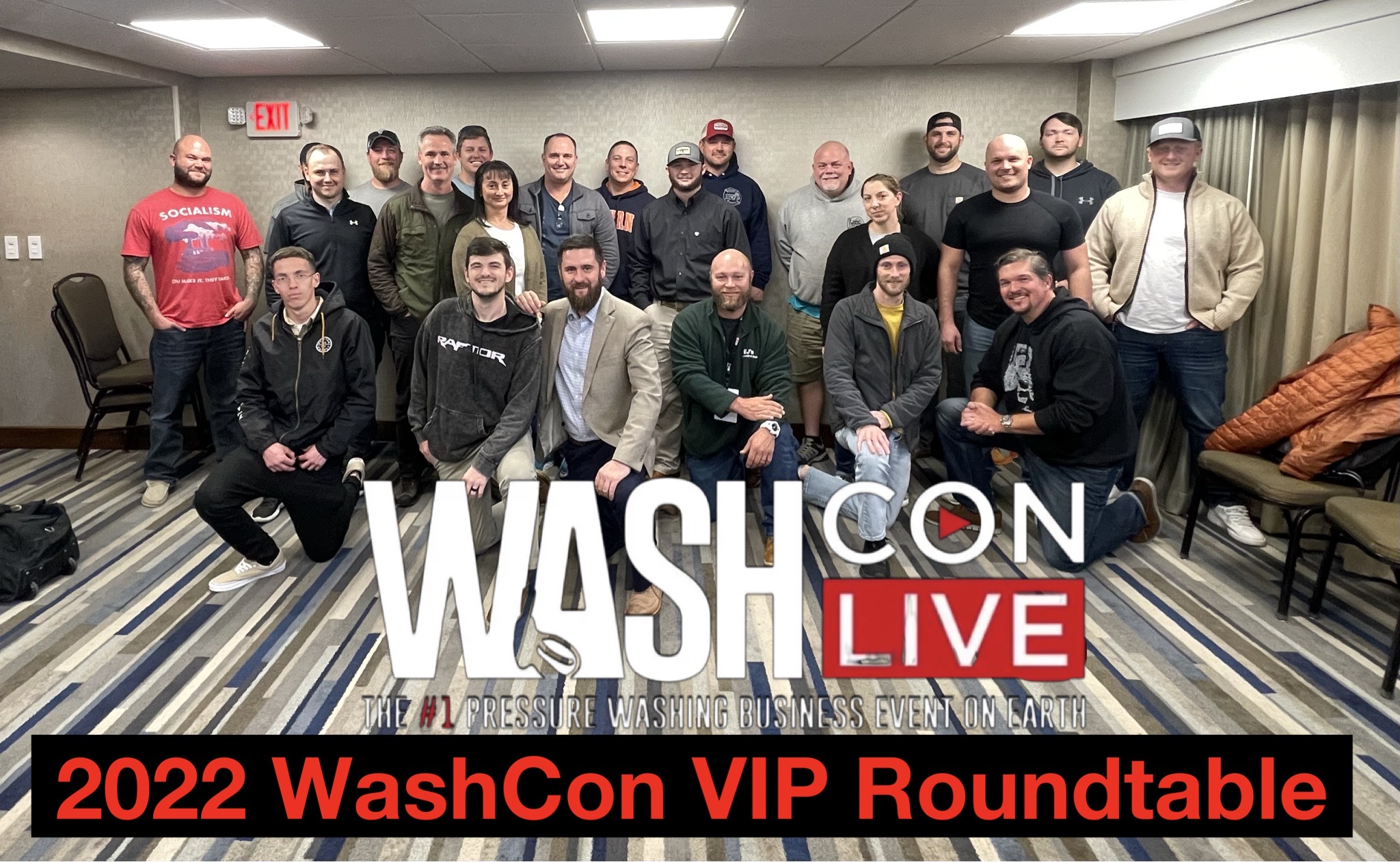 Mike Vidan at the 2022 Wash Con VIP Roundtable